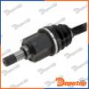 Demi-Arbre de Transmission MTM droite pour MITSUBISHI | NPW-MS-049, MR953746